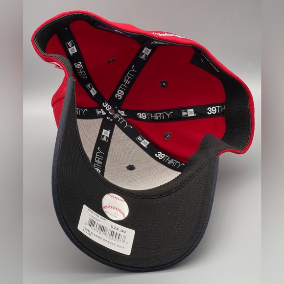 Washington Nationals Flex Hat Cap New Era 39Thirty MLB 11432297 Mens SZ L/XL NEW - Picture 7 of 9